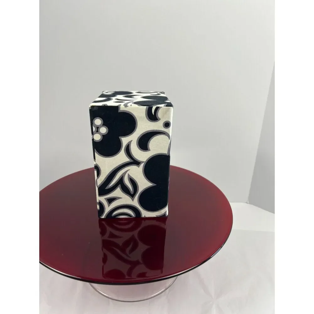 Vera Bradley Night and Day Hinged Lid Fabric Storage Box Organizer Retired